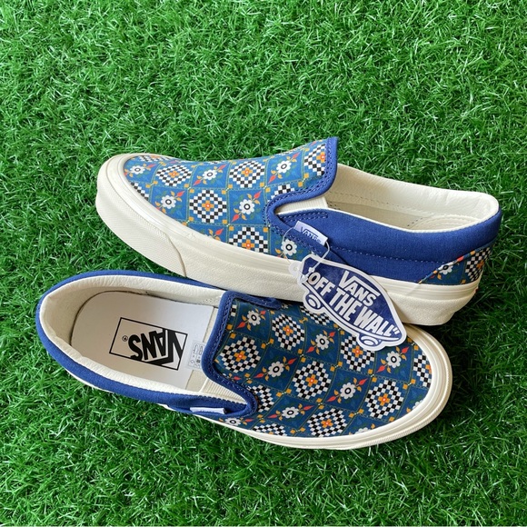 Vans Classic Slip On Anaheim Factory Tile Checkerboard - Picture 3 of 4